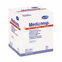 Comprese sterile Medicomp Extra, 7.5x7.5 cm (411076), 25 bucati, Hartmann