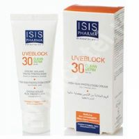Crema protectie solara ten acneic Clean Derm UVEBLOCK SPF 30+, 40ml, Isis Pharma