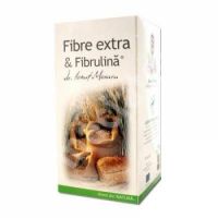 Fibre extra si Fibrulina, 200 comprimate, Pro Natura