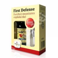 First Defense Sirop Childlife Essentials, 118.5 ml, Secom + Termometru 