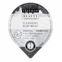 Masca cu argila pentru puncte negre cu carbune activ si probiotice, 10 ml, Freeman
