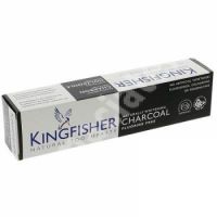 Pasta de dinti naturala cu carbune activ pentru albirea naturala a dintilor, 100 ml, Kingfisher