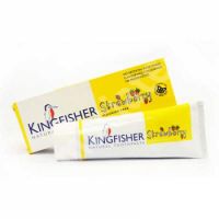 Pasta de dinti naturala fara flour cu aroma de capsuni pentru copii, 75 ml, Kingfisher