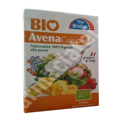 Crema vegetala Bio din Ovaz, 200 ml, The Bridge