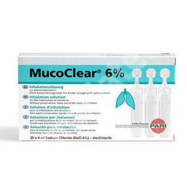 Solutie de inhalat MucoClear 6%, 20x4 ml, Pari