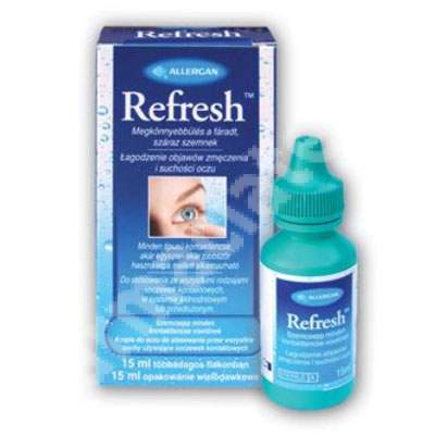 Solutie pentru ochi obositi sau uscati Refresh, 15 ml, Allergan