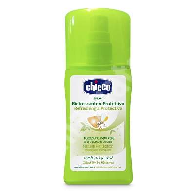 Spray anti-tantari cu efect revigorant si protector, +6 luni, 100 ml, Chicco