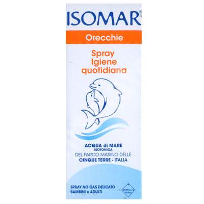 Spray cu apa de mare pentru igiena urechilor Isomar, 50 ml, Euritalia