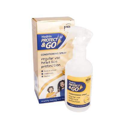 Spray de protectie anti-paduchi Hedrin Protect & Go, 120 ml, Thornton