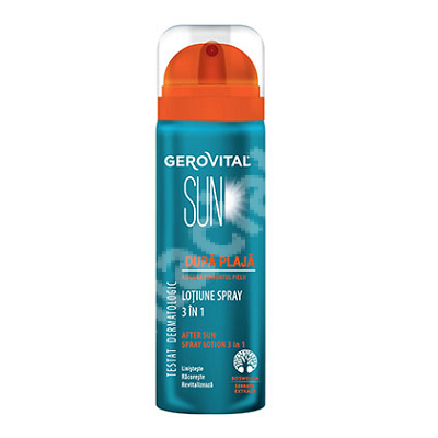 Spray dupa plaja 3 in 1 Sun, 150 ml, Gerovital