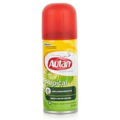 Spray impotriva tantarilor Tropical, 100 ml, Autan 