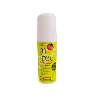 Spray natural anti-tantari, capuse si insecte cu extract natural de rosie, 80 ml, M-Free