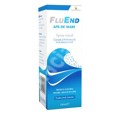 Spray nazal apa de mare FluEnd, 150 ml, Sun Wave Pharma