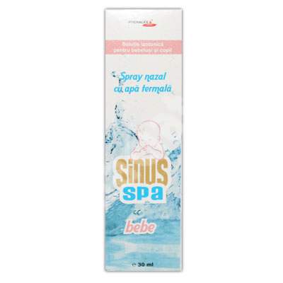 Spray nazal cu apa termala Sinus Spa Bebe, 30 ml, Phenalex