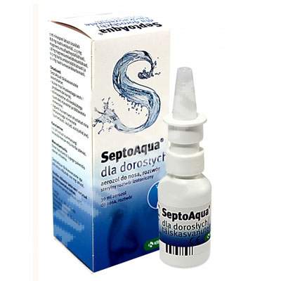 Spray nazal pentru adulti SeptoAqua, 30 ml, Krka