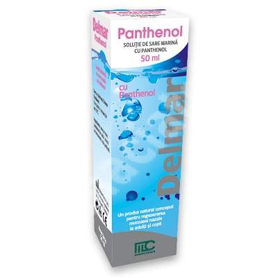 Spray nazal solutie de sare marina cu panthenol Delmar, 50 ml, Medochemie Ltd