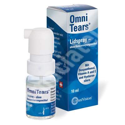 Spray ocular Omni Tears, 10 ml, Omnivision