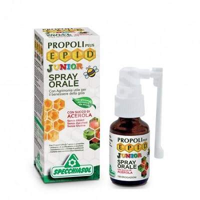 Spray oral fara alcool Epid Junior, 15 ml, Specchiasol