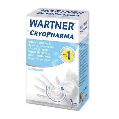Spray pentru înlăturarea negilor Cryopharma, 50 ml, Omega Pharma