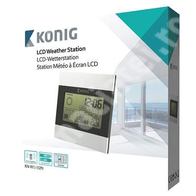 Statie meteo LCD, WS102, Konig Electronic