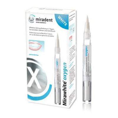 Stilou cu pensula pentru albirea dintilor Mirawhite Oxygen, Miradent