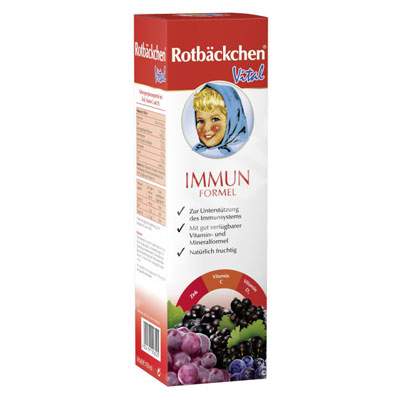 Suc Immun Vital Formula Rotbackchen, 450 ml, Haus Rabenhorst