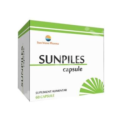 SunPiles, 60 capsule, Sun Wave Pharma