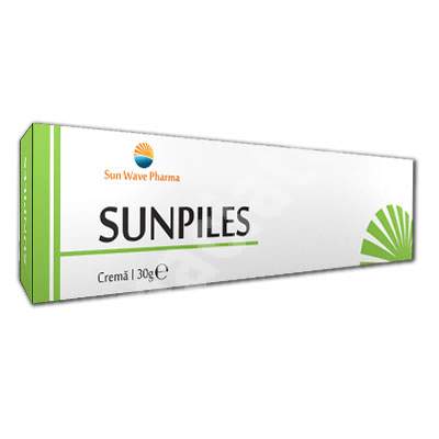 SunPiles crema, 30 g, Sun Wave Pharma
