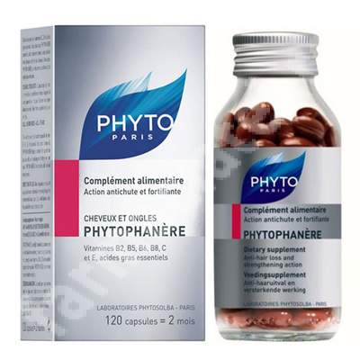 Supliment Pentru Par Si Unghii Phytophanere 120 Capsule P