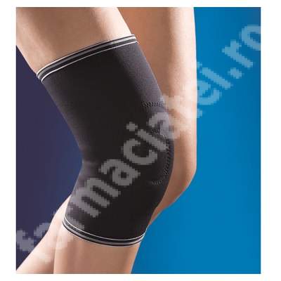 Suport elastic cu pernita de silicon pentru genuchi, Marimea M, 006, Anatomic Help