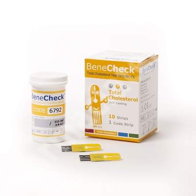 Teste Benecheck cholesterol, 10 bucati