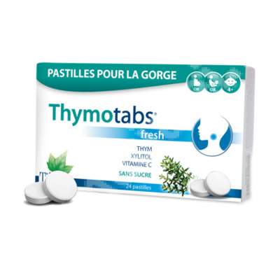Thymotabs Fresh, 24 comprimate, Tilman