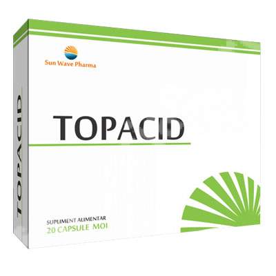 Topacid, 20 capsule, Sun Wave Pharma