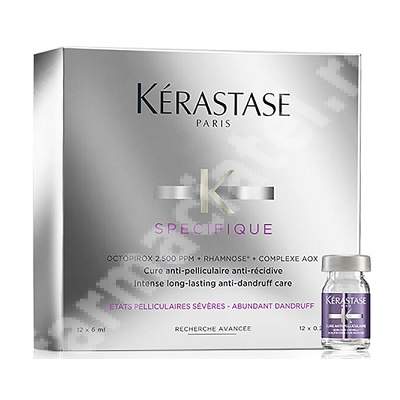 Tratament intensiv anti-matreata Specifique Cure Anti-Pelliculaire, 12 x 6 ml, Kerastase