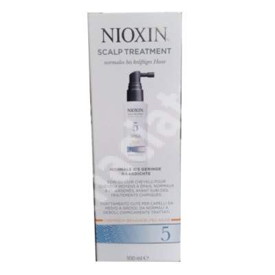 Tratament pentru scalp si par normal / subtire, tratat sau netratat chimic System 5, 100 ml, Nioxin