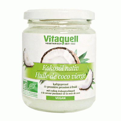 Ulei Bio extravirgin de nuca de cocos Ecologic, 200 g, Vitaquell