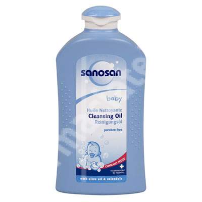 Ulei de curatare protector pentru copii, 500 ml, Sanosan