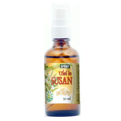 Ulei de Susan presat la rece spray, 50 ml, Herbavit