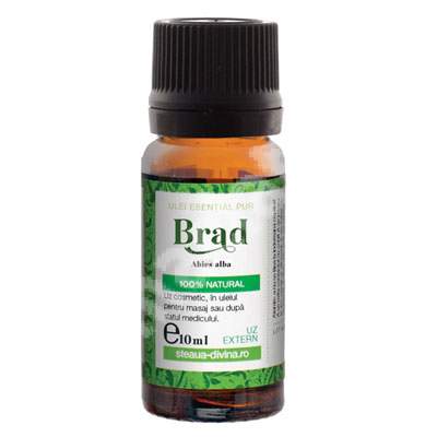 Ulei esential pur din Brad, 10 ml, Steaua Divina : Farmacia Tei