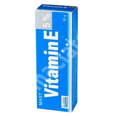 Unguent Vitamina E 5%, 30 g, Dr. Muller Pharma