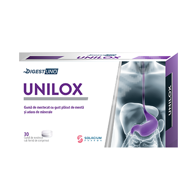 Unilox Digest Uno, 30 comprimate, Solacium Pharma