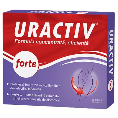 Uractiv capsule  Fiterman, 21 capsule (Infectii urinare) - sincanoua.ro