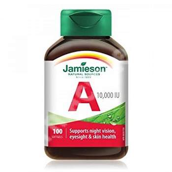 Vitamina A 10000 UI, 100 capsule, Jamiesson