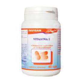 Vitamina E, 40 capsule, Favisan