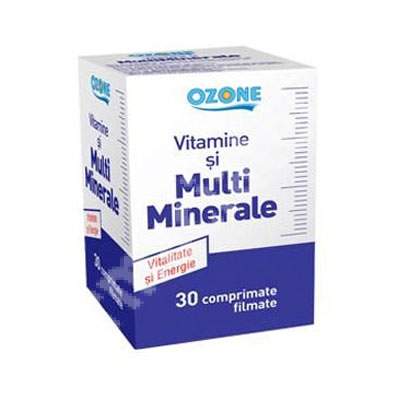 Vitamine si Multiminerale, 30 comprimate, Ozone Laboratories
