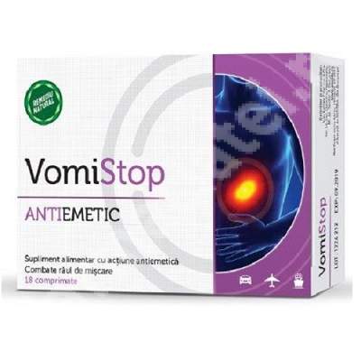 VomiStop, 18 comprimate, EsVida Pharma