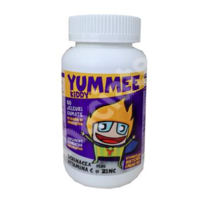 Yummee Kiddy echinacea, vitamina C si zinc, 60 jeleuri, Farmex Company