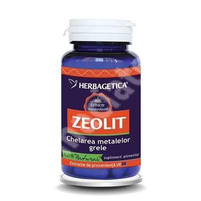 Zeolit, 30 capsule, Herbagetica