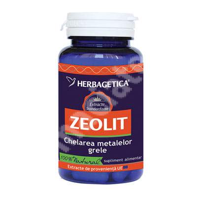 Zeolit, 60 capsule, Herbagetica
