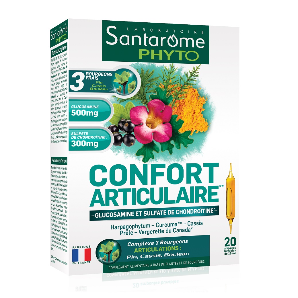 Confort Articulaire, 20 x 10 ml, Santarome